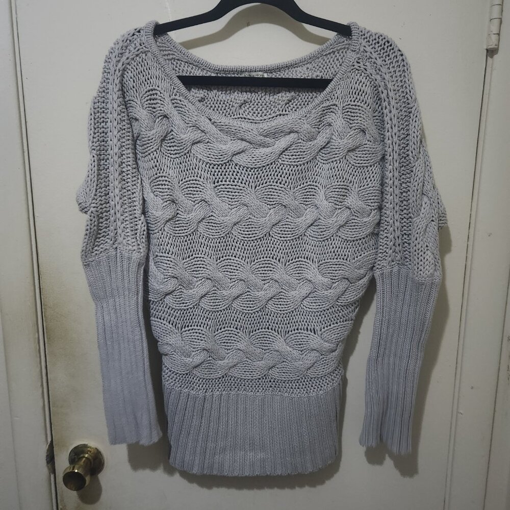 Boston Proper Sweater Gray Size Large